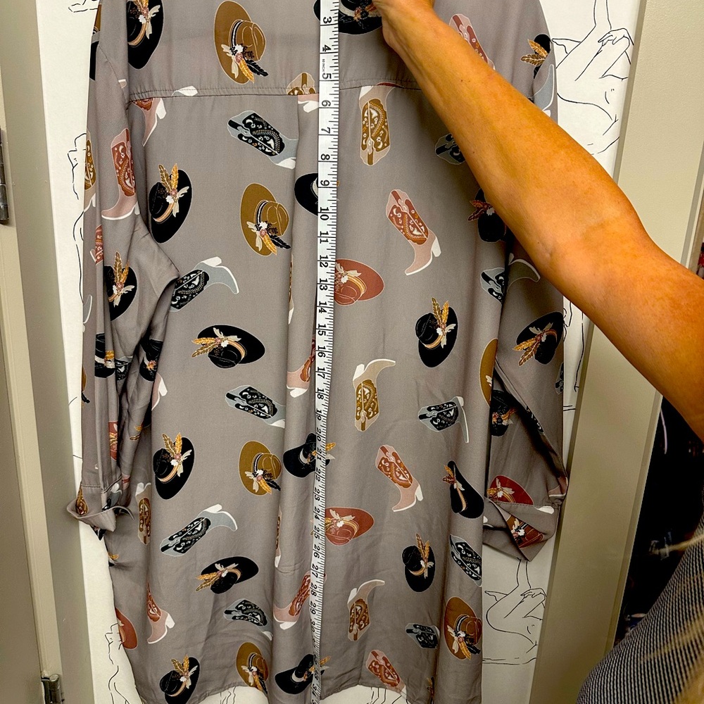 Cowgirl chic tunic
